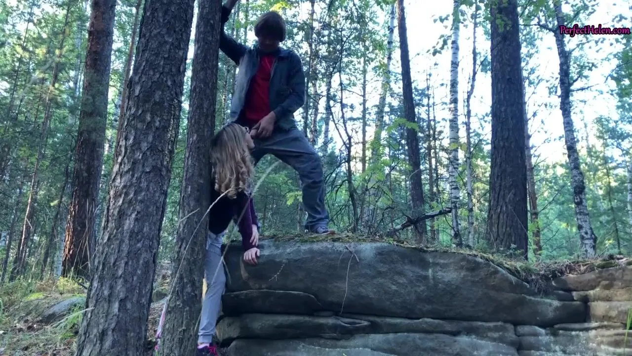 Free HD I banged a stranger in the woods to aid her – public sex Vid