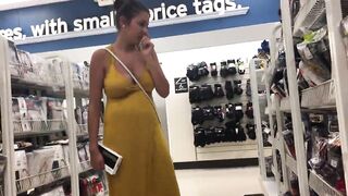 26yr old preggy Jasmine showing large melons
