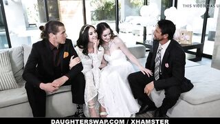 DaughterSwap - Lascivious Brides Exchange Dads In Fuckfest