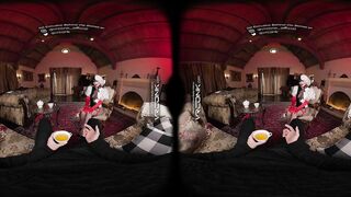 VR Conk Hot Breasty Cruella Rides a Large Knob in a Movie scene Cosplay Parody In VR Porn