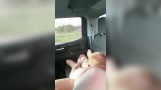 Wife Gets Banged In The Backseat Whilst Spouse Drives View two